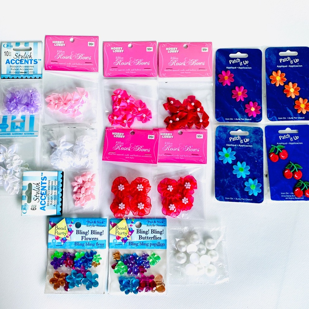 Assorted Crafting Applique Embellishment